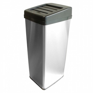 14 Gallon iTouchless Stainless Steel Trash Can