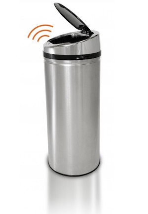 8 Gallon Touchless Trash Can Stainless Steel