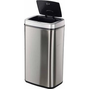 Ninestars 13 Gallon Skinny Touchless Automatic Steel Kitchen Trash Can