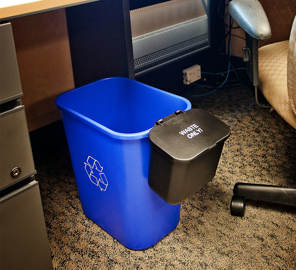 The Best Spot In Your Small Kitchen For A Trash Can