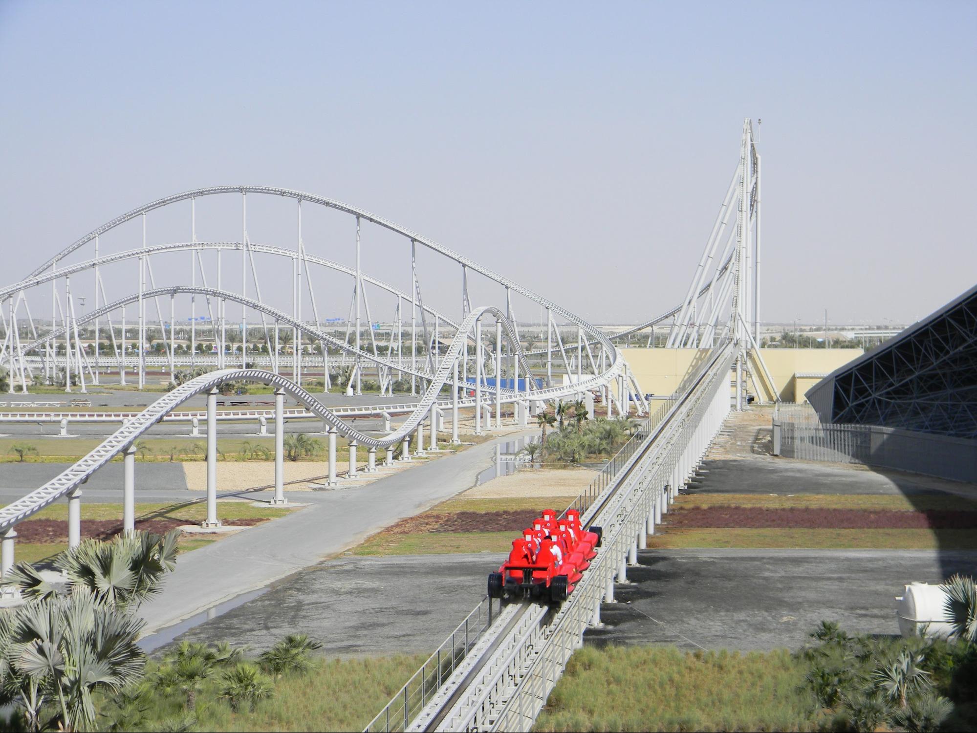 The Fastest Roller Coaster in the World goes from 0 to 150 MPH in 5 Seconds