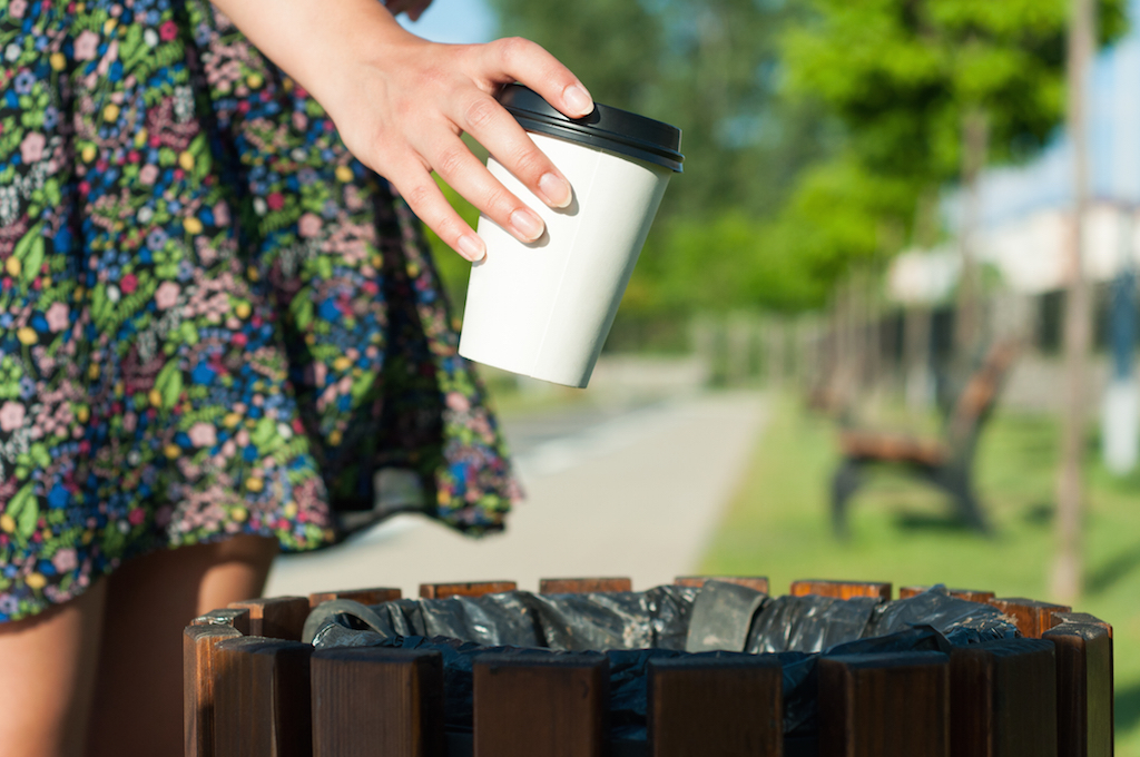 Add Trash Cans to Encourage Good Habits